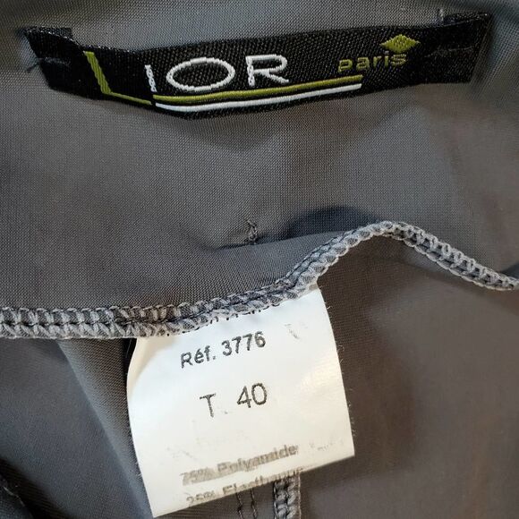 LIOR PARIS women's IT 40/ US 10 taupe scrunched ankle leggings - Picture 3 of 6